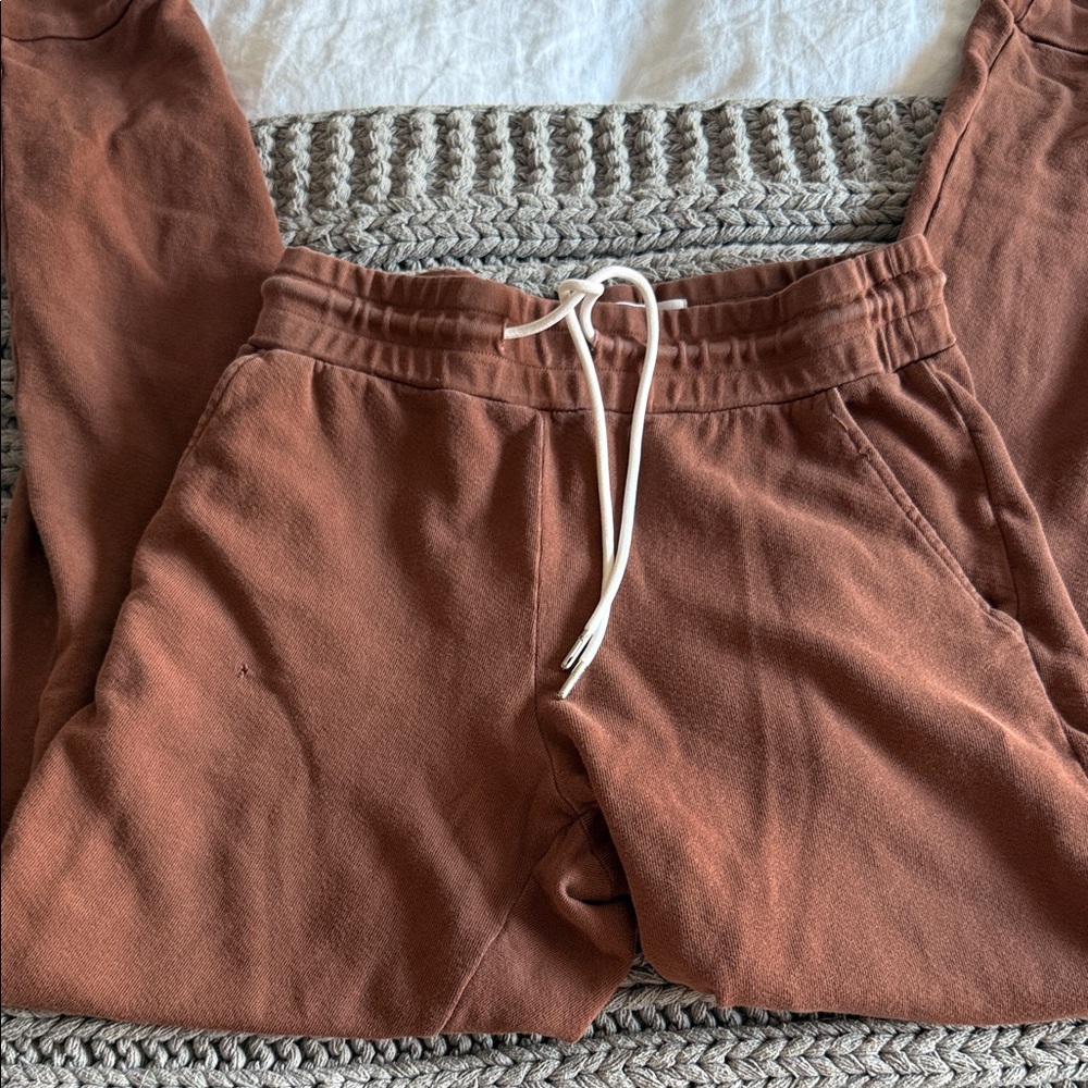 Mate the label size S cotton terry joggers